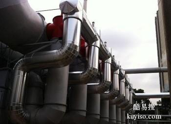 上海消防排烟管道保温施工队铝箔玻璃棉板风筒保温承包