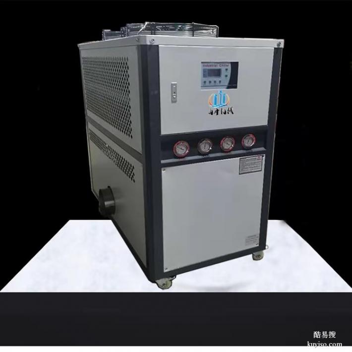 风冷工业冷水机公司,钢箱粱焊接快速降温冷机机