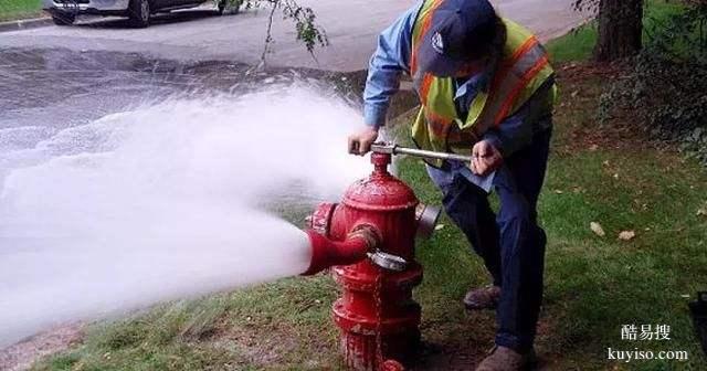 上海徐家汇专业维修消防被撞断漏水断裂 更换消防栓