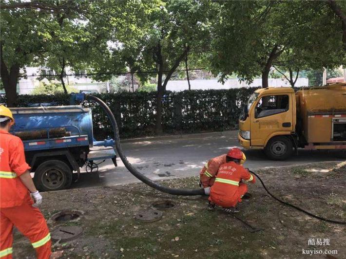 杭州余杭区鸬鸟镇高压疏通清洗管道 沉淀池清理 市政管道抢修