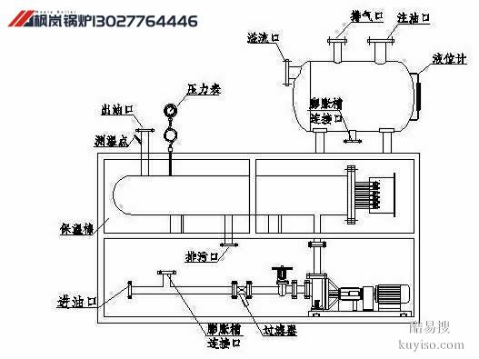 4吨制造商生物质颗粒导热油锅炉