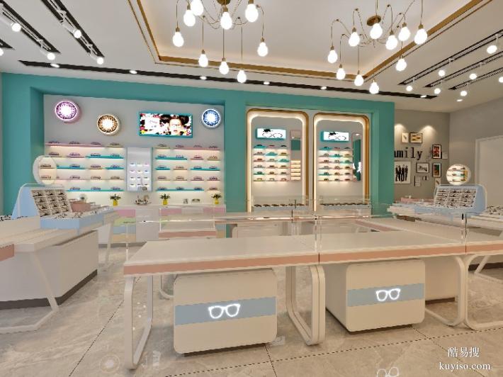 眼镜店装修设计眼镜店展柜图片眼镜店柜台制作