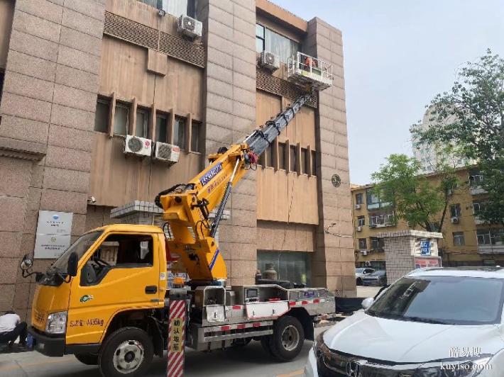 作业车高空山阳租赁高空路灯车