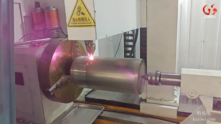 激光熔覆修復(fù)加工壓濾機軸工藝流程