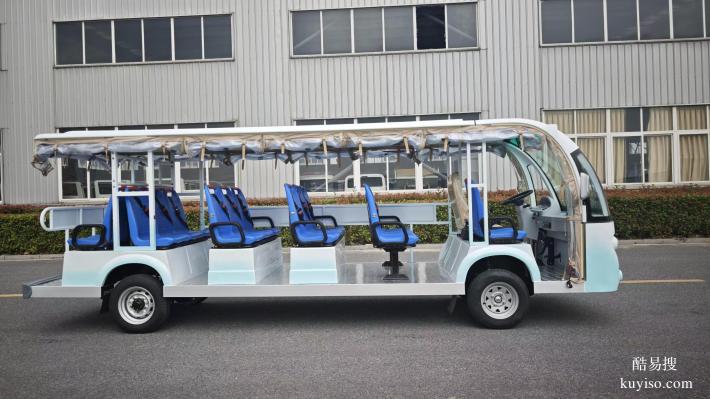 17座電動(dòng)觀光敞篷車廠家-景區(qū)游覽觀光接待車