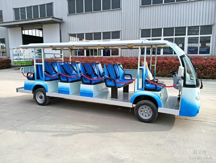 17座電動(dòng)觀光敞篷車廠家-景區(qū)游覽觀光接待車