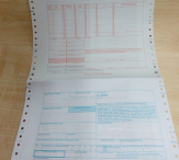 供應(yīng)六聯(lián)空運(yùn)提單定制印刷