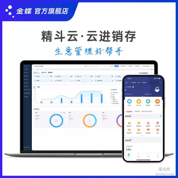 金蝶精斗云V3 進(jìn)銷存系統(tǒng) 軟件業(yè)財(cái)一體化管理軟件