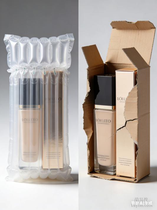 化妝品氣柱袋 輕奢護(hù)妝，完好如初