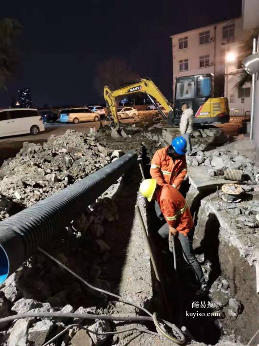 上海虹口排水管道改造 上海虹口开挖排污管道开挖 虹口管网安装