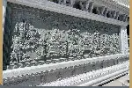 庭院屏风石雕影壁,影壁墙定制,祠堂石雕影壁墙