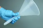 特氟龙漏斗直径80mm一体成型PFA三角漏斗