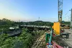 钢便桥630螺旋管贝雷片施工：望城钢栈桥材料租赁