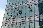 杭州建筑外墙清洗  玻璃清洗清洗专家