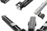 单轴组件压轧滚珠丝杠直线模组现货KUA1205