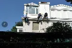 上海大理石墙面黑斑黄斑锈迹清洗 高空作业