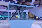 全息展柜/商场柜台化妆品展示柜台专用/全息投影柜/展柜直供